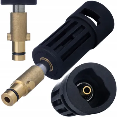 Zdjęcie produktu dla Adapter Nilfisk / Gerni / Husqvarna / Stihl na Kärcher K Bayonet | Przejściówka do pistoletu ciśnieniowego | Szybkie złącze akcesoriów