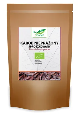 Obrázok produktu pre NEPRAŽENÝ KAROBOVÝ PRÁŠOK200 g -PLANÉTA