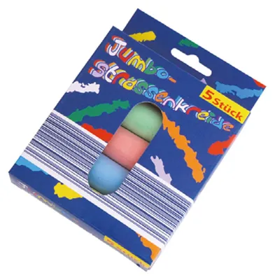 Obrázek produktu pro Silniční křída, balení po 5 kusech