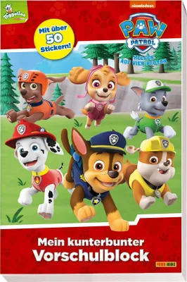 Produktbild von PAW Patrol: Mein kunterbunter Vorschulblock