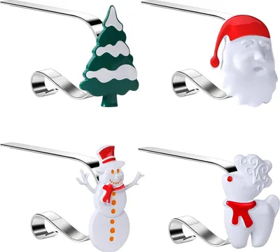 Produktbild von Weihnachten Sockenhaken Weihnachtsdekoration 4 Stück