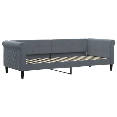 Produktbild von Tagesbett Dunkelgrau 80x200 cm Samt