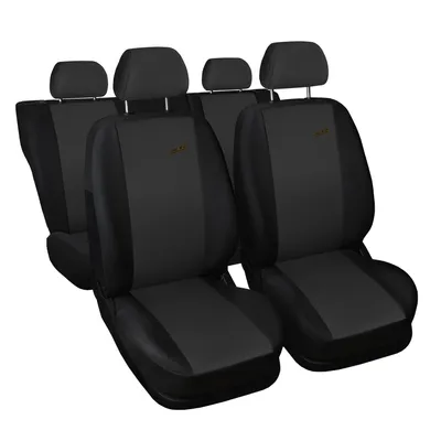 Produktbild von XR Universal Autositzbezüge - Polyester Komplettset Dunkel Grau