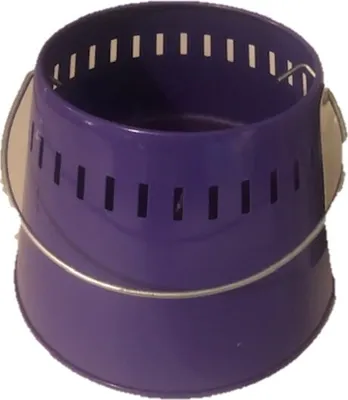 Produktbild von Zitronenöl Zitronella Duftkerze ca. 35 Stunden Durchmesser 14,5 cm im Metalleimer nutzbar für weitere Kerzen