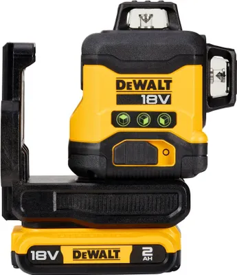 Produktbild von DeWALT Akku-Linienlaser DCLE34031D1-QW, grün, Multilinienlaser 3x360°, Selbstnivellierend, inkl. Akku und Ladegerät, 18V 2Ah