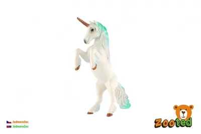 Produktbild von Einhorn weiß und blau zooted
