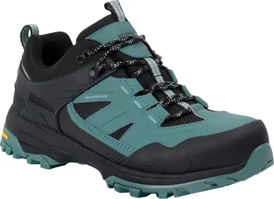 Image de Regatta - Chaussures de marche "Regen" pour femmes, coupe basse RG12191 (38 EU) (Vert sapin/Noir)