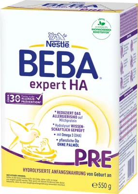 Produktbild von Nestle Beba Expert HA Pre Pulver 550 g