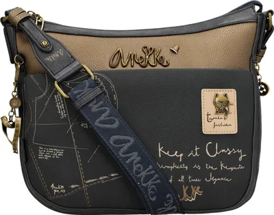Produktbild von Anekke Umhängetasche Schultertasche Boutique Crossbody Bag Multicolor dunkelblau