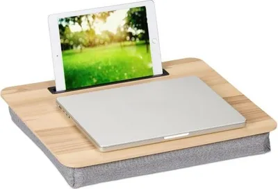 Produktbild von Kissen für Laptop mit Handyhalter