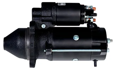 Image de Démarreur 12 V, 3,2 kW, 9 dents, HELLA, compatible notamment avec le CLAAS NEXOS