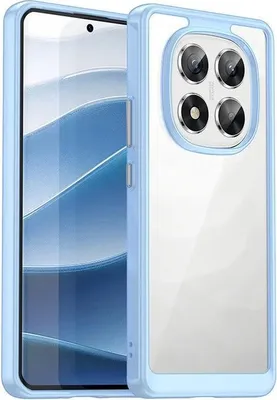 Produktbild von Hülle für Xiaomi Redmi Note 14 Pro 5G / Xiaomi Poco X7 - Phonesta Acrylic Hybrid Back Cover - Blau