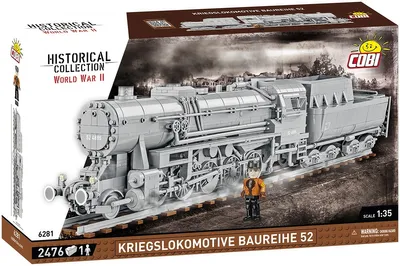 Obrázok produktu pre Cobi COBI 6281 Kriegslokomotive Baureihe 52 6281
