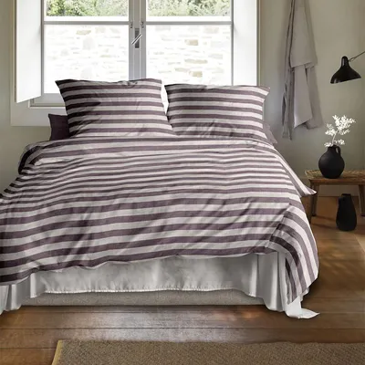 Produktbild von Irisette Mako-Satin Bettwäsche Wave 8559 200x200 cm + 2x 80x80 cm mauve