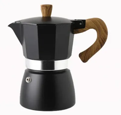 Produktbild von 150 ml Aluminium-Mokka-Kanne für Espresso und Filterkaffee