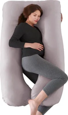 Produktbild von Famanu Schwangerschaftskissen U-förmig XXL - 145 x 70 cm, abnehmbarer Bezug