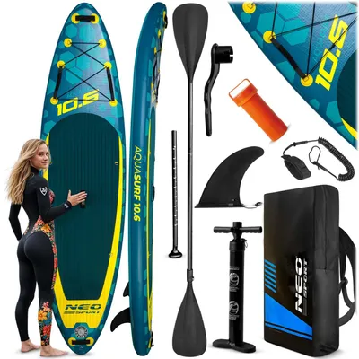 Immagine prodotto di Tavola da SUP gonfiabile STAND UP PADDLE 320 cm SET DI ACCESSORI