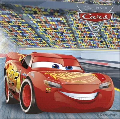 Produktbild von Disney Cars Arena Race Serviette 20 Stk 33x33 cm