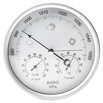 Obrázok produktu pre Analógová meteorologická stanica 3 v 1: barometer, hygrometer a teplomer