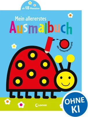Produktbild von Mein allererstes Ausmalbuch (Marienkäfer)