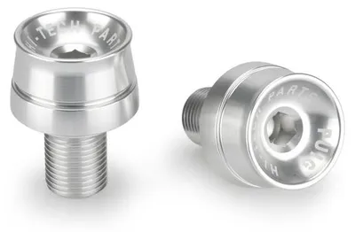 Produktbild von PUIG 20858P Lenkerenden Speed passend fuer UNIVERSAL UNIVERSAL Silber