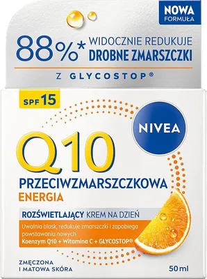 Produktbild von Nivea Q10 plus C Anti-Falten Tagescreme SPF15, 50 ml