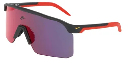 Produktbild von Nike 4004705\GR Sonnenbrille Expedition Shield - Grau \ Rot