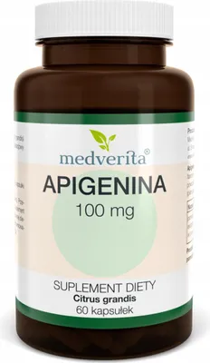 Produktbild von MEDVERITA Apigenina 100 mg Antioxidans 60 Kapseln