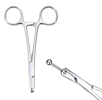 Piercingzange 3 mm für Kugeln – Öffnen & Wechseln von Piercings