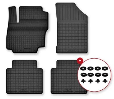 Imagen del producto de Alfombrillas de goma para Ford Kuga MK3 desde 2019 (SUV) – juego de 4 piezas, negras, a medida – Wielganizator Semi-Universal