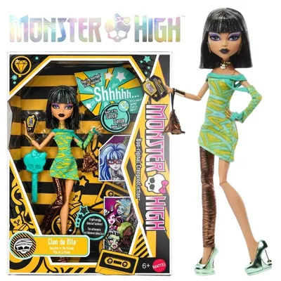 Immagine prodotto di Monster High, "Dawn of the Dance", bambola Cleo De Nile con accessori, codice prodotto JKM47