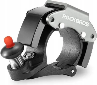 Immagine prodotto di ROCKBROS campanello per bicicletta in alluminio resistente per manubri 34210011001100dB grigio