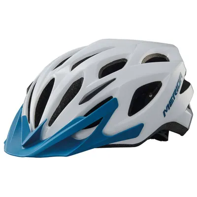 Produktbild von MERIDA MTB Helm CHARGER Fahrradhelm - Uni., white/blue Grösse L (58-63cm)