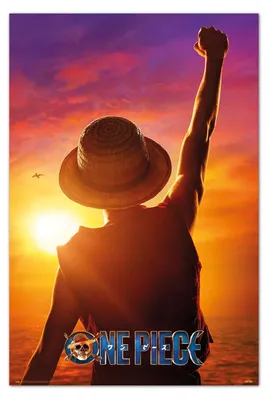 Poster One Piece Monkey D. Luffy 91 x 61,5 cm