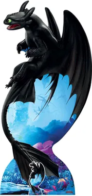 Produktbild von Dragons Pappaufsteller How to train your Dragon 3 Ohnezahn