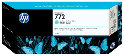 Immagine prodotto di HP 772 - 300 ml - ciano chiaro - originale - cartuccia d'inchiostro