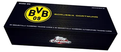 Zdjęcie produktu dla Topps BVB Chrome Box 2022/23 – 1 pudełko