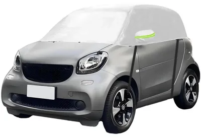 Produktbild von Halbgarage Autoabdeckung Wasserdicht für Smart Fortwo 2006-2025 Weiß