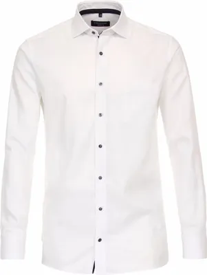 Produktbild von CASAMODA Herren Businesshemd Langarm Kent Modern-Fit Weiß 46
