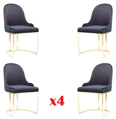Produktbild von Garnitur Sitz Polster Holz 4x Stühle Möbel Neu Esszimmer Küche Gruppe Set Stuhl
