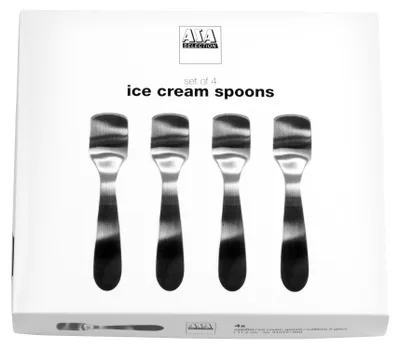 Produktbild von ASA Selection diverse Eislöffel 4 Stück im Karton 11,3 × 2,4 cm