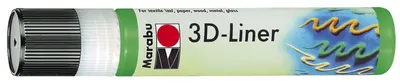 Produktbild von Marabu 18030009662, Hellgrün, Gemischte Farben, Rund, 3D-LIGHT GREEN, Tinte auf Wasserbasis, 1 Stück(e)