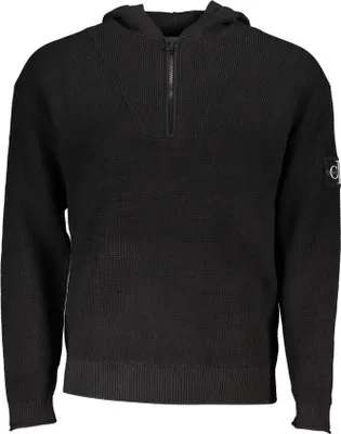 Produktbild von Herren Kapuzenpullover Schwarz – Baumwolle & Stil vereint