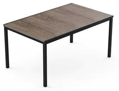 Produktbild von Keter Signature Porto Tisch 160 cm Eschenholz und Schwarz Stahl