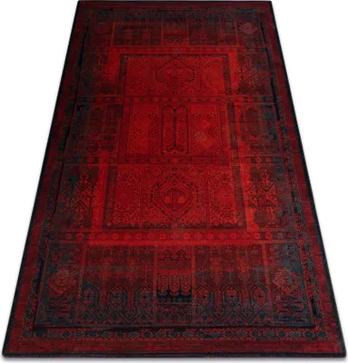 Produktbild von Wollteppich SUPERIOR NAKBAR PREMIUM orientalisch rubin rot 300x400 cm