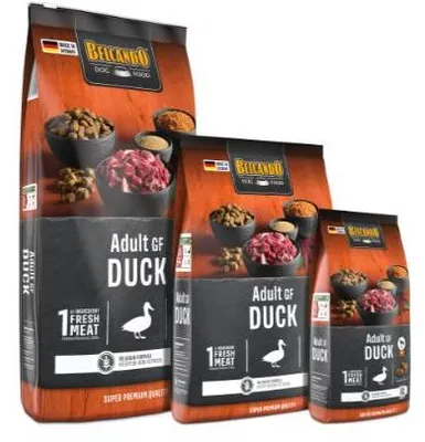 Produktbild von Belcando Adult GF Duck 1kg, Adult, Ente, 1 kg