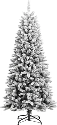 Produktbild von vidaXL Künstlicher Weihnachtsbaum Beschneit 150 cm PVC&PE