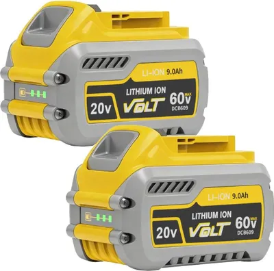 Immagine prodotto di Batteria di ricambio, capacità 9000 mAh, ampia compatibilità, 2 batterie