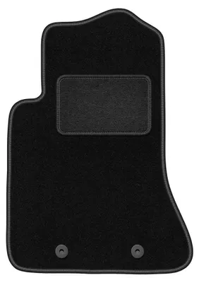 Immagine prodotto di Tappetino guidatore in moquette per Opel Omega B 1994-2003 (berlina/station wagon) – 1 pezzo, nero, su misura – Wielganizator LUX