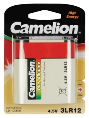 Immagine prodotto di Camelion | 4.5V/3LR12 | Plus Alkaline | 1 szt.